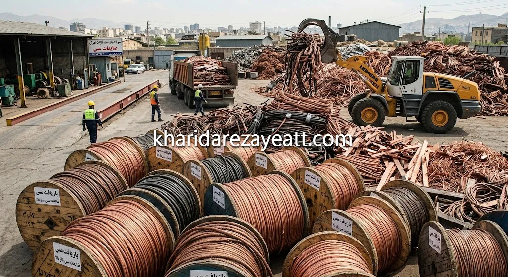 خرید و فروش ضایعات مس تناژ بالا در تهران